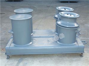 Cable tie pile with base